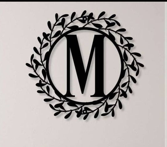 Custom Monogram Wall Art
