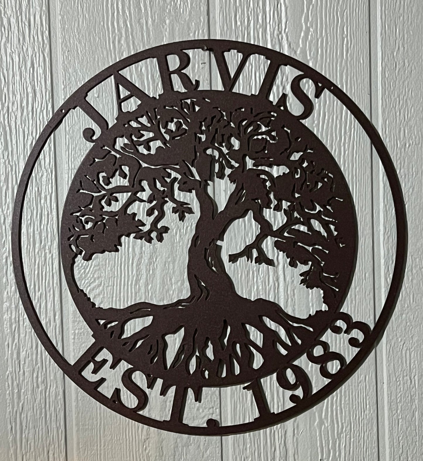 Personalized Tree of Life Family Sign