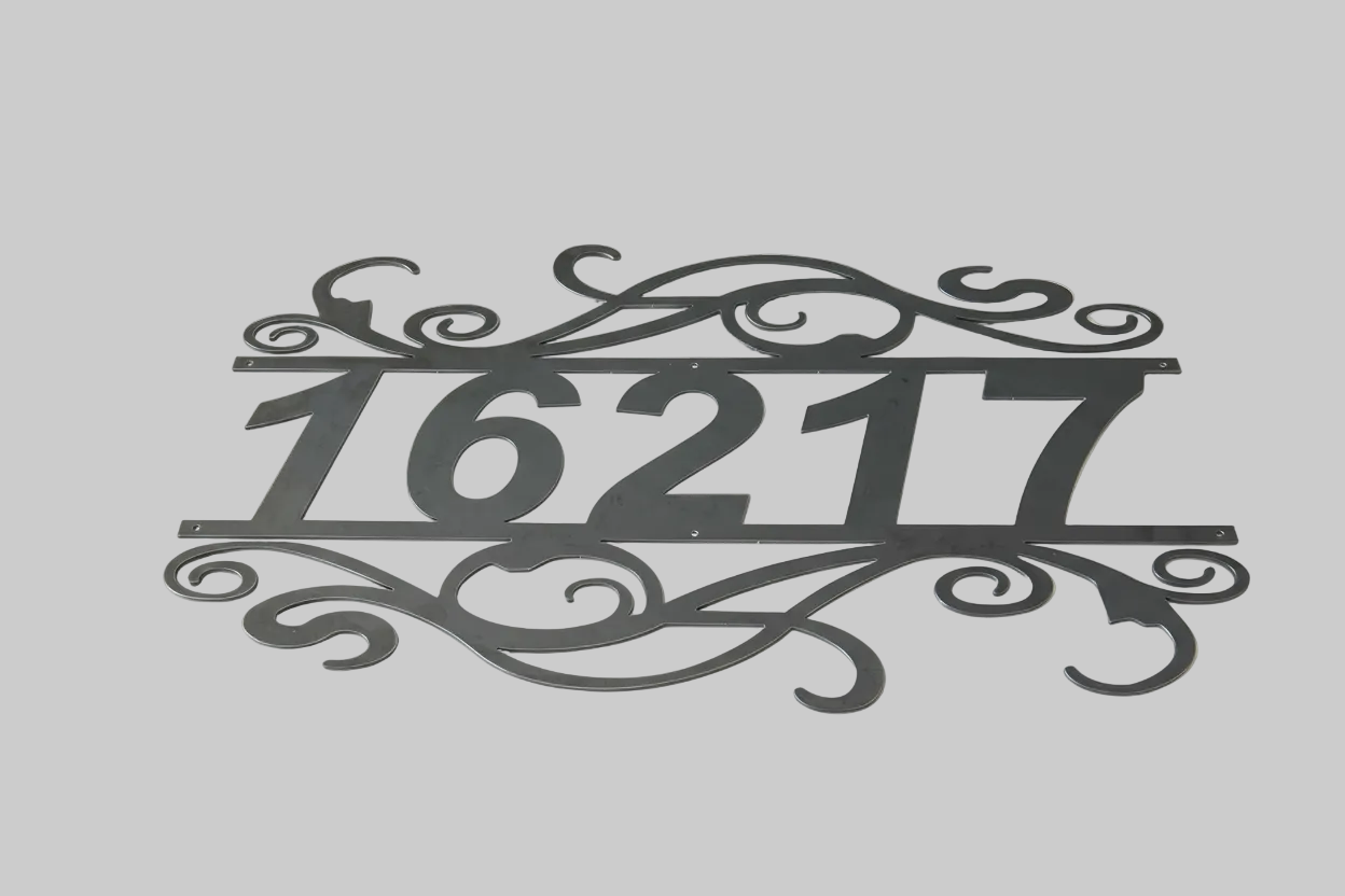 Custom Address Sign