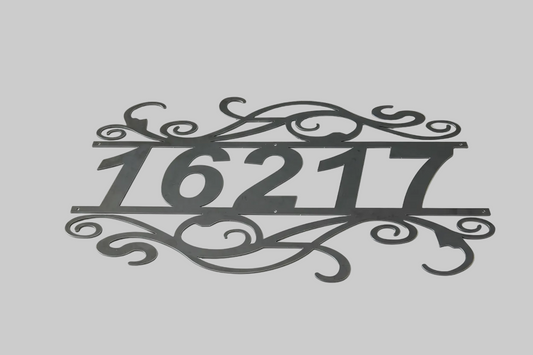 Custom Address Sign